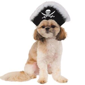 Pet Pirate Hat, Medium/Large NEW